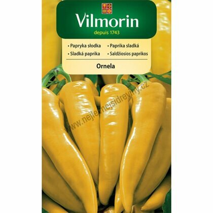 Vilmorin CLASSIC Paprika sladká ORNELA - středně raná 0,5 g